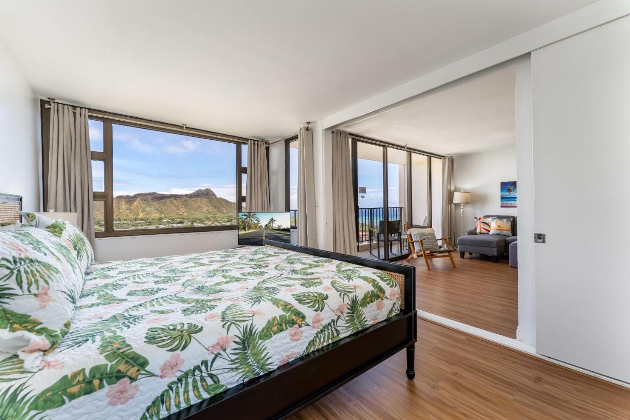 شقة Waikiki Banyan W-Ocean Views With Free Parking! هونولولو المظهر الخارجي الصورة