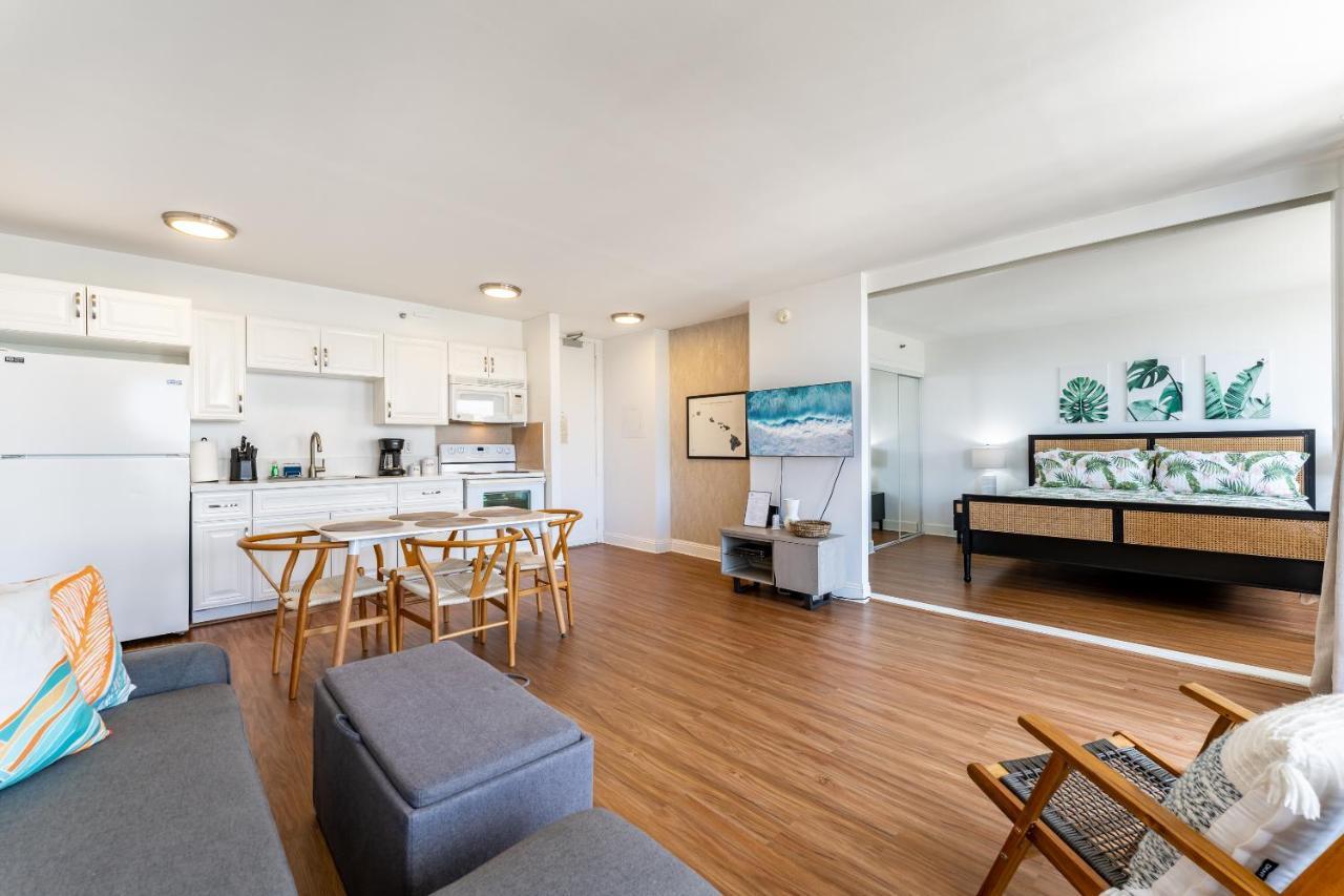 شقة Waikiki Banyan W-Ocean Views With Free Parking! هونولولو المظهر الخارجي الصورة