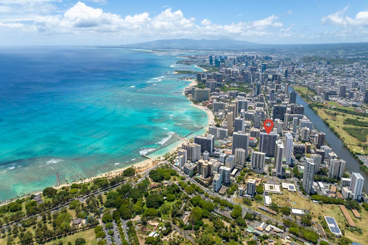 شقة Waikiki Banyan W-Ocean Views With Free Parking! هونولولو المظهر الخارجي الصورة