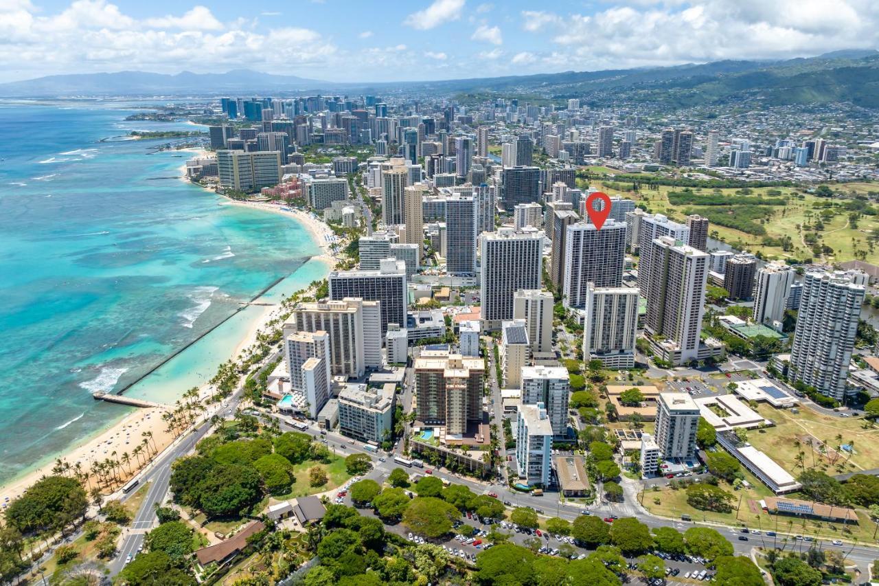 شقة Waikiki Banyan W-Ocean Views With Free Parking! هونولولو المظهر الخارجي الصورة