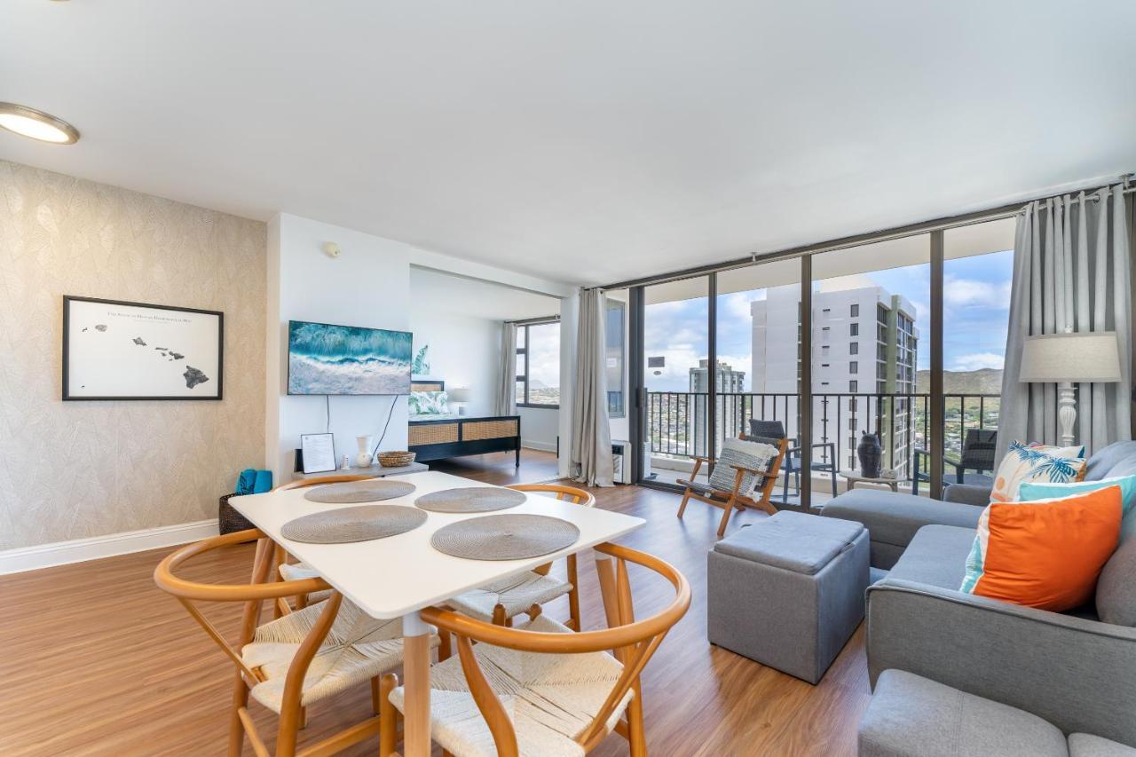 شقة Waikiki Banyan W-Ocean Views With Free Parking! هونولولو المظهر الخارجي الصورة