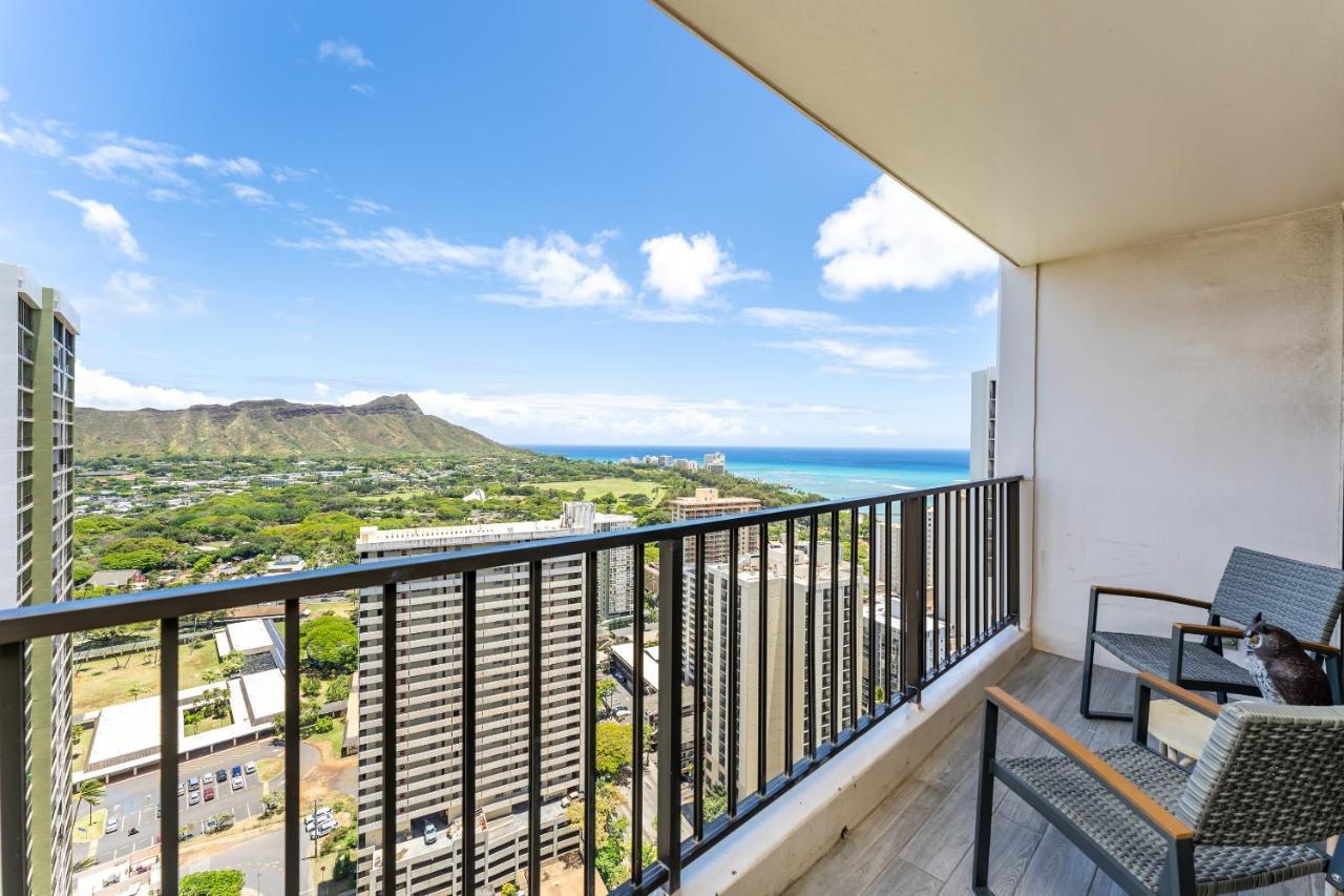 شقة Waikiki Banyan W-Ocean Views With Free Parking! هونولولو المظهر الخارجي الصورة