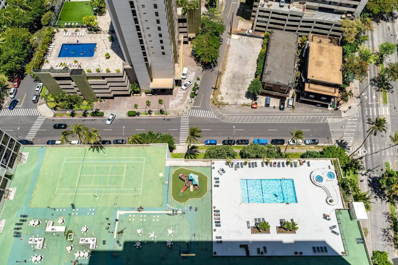 شقة Waikiki Banyan W-Ocean Views With Free Parking! هونولولو المظهر الخارجي الصورة